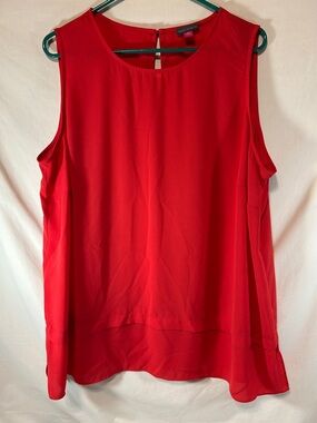 Vince Camuto Bold Red Sleeveless Camisole